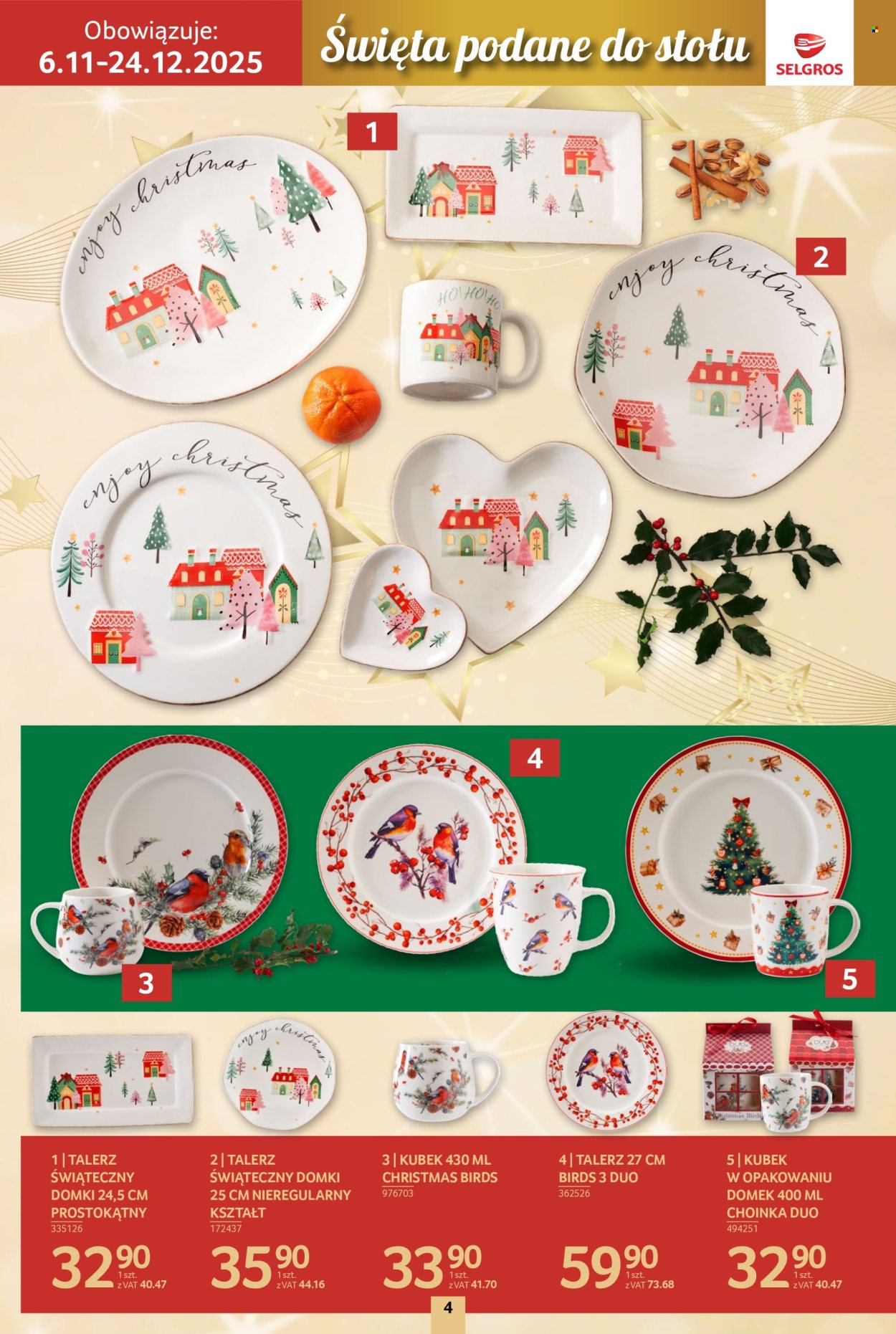 Gazetka Selgros - 6.11.2025 - 24.12.2025. Strona 4