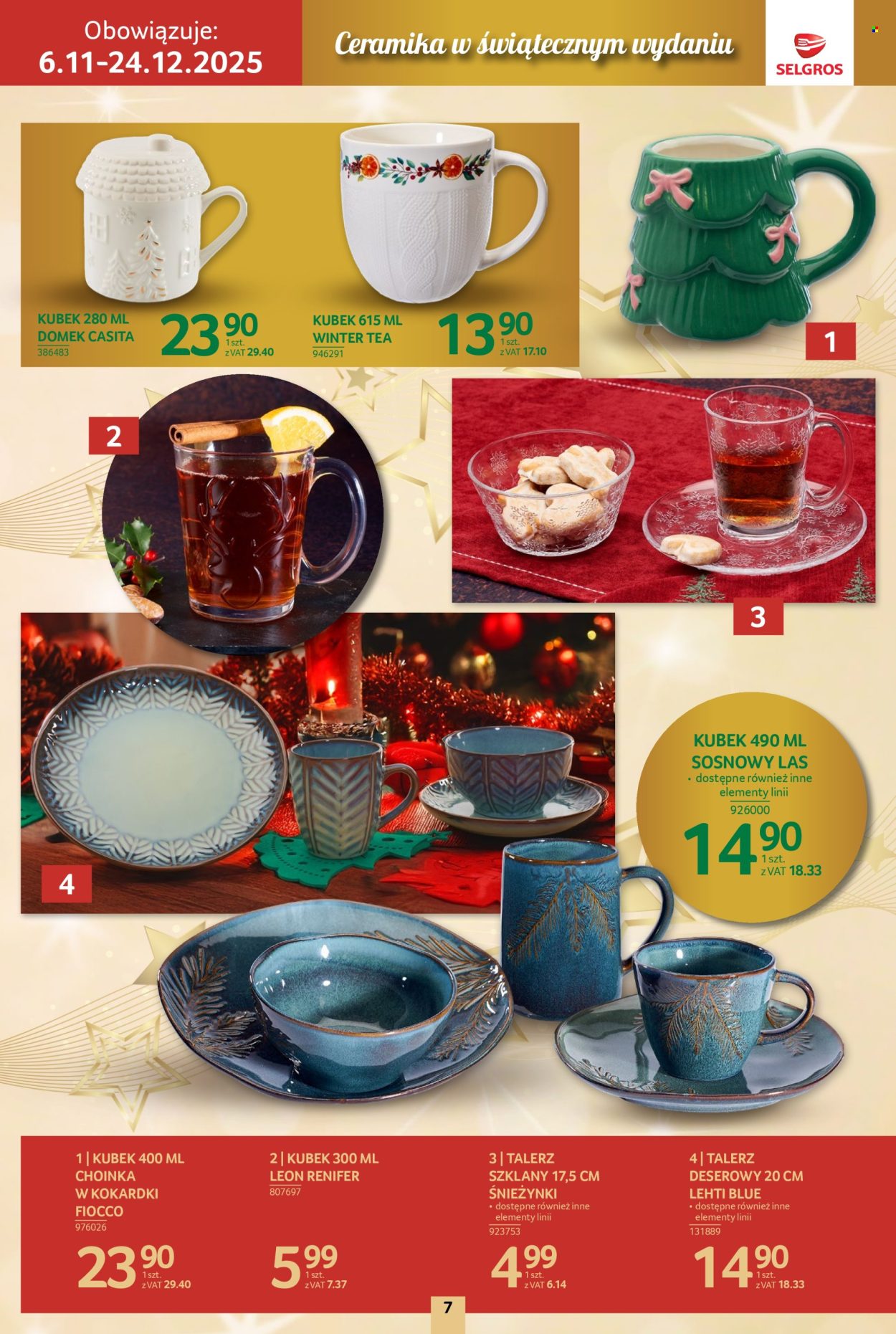 Gazetka Selgros - 6.11.2025 - 24.12.2025. Strona 7