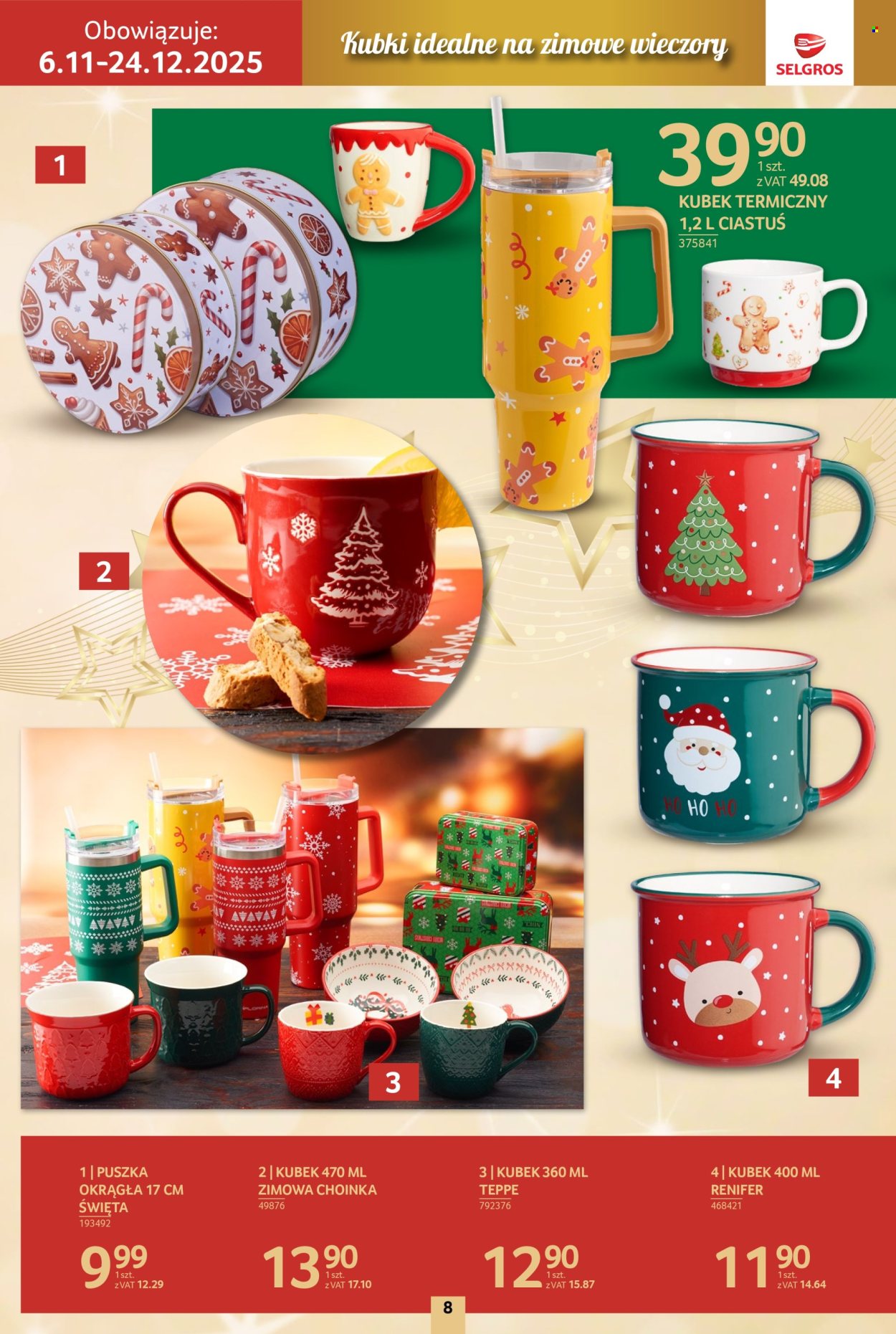 Gazetka Selgros - 6.11.2025 - 24.12.2025. Strona 8