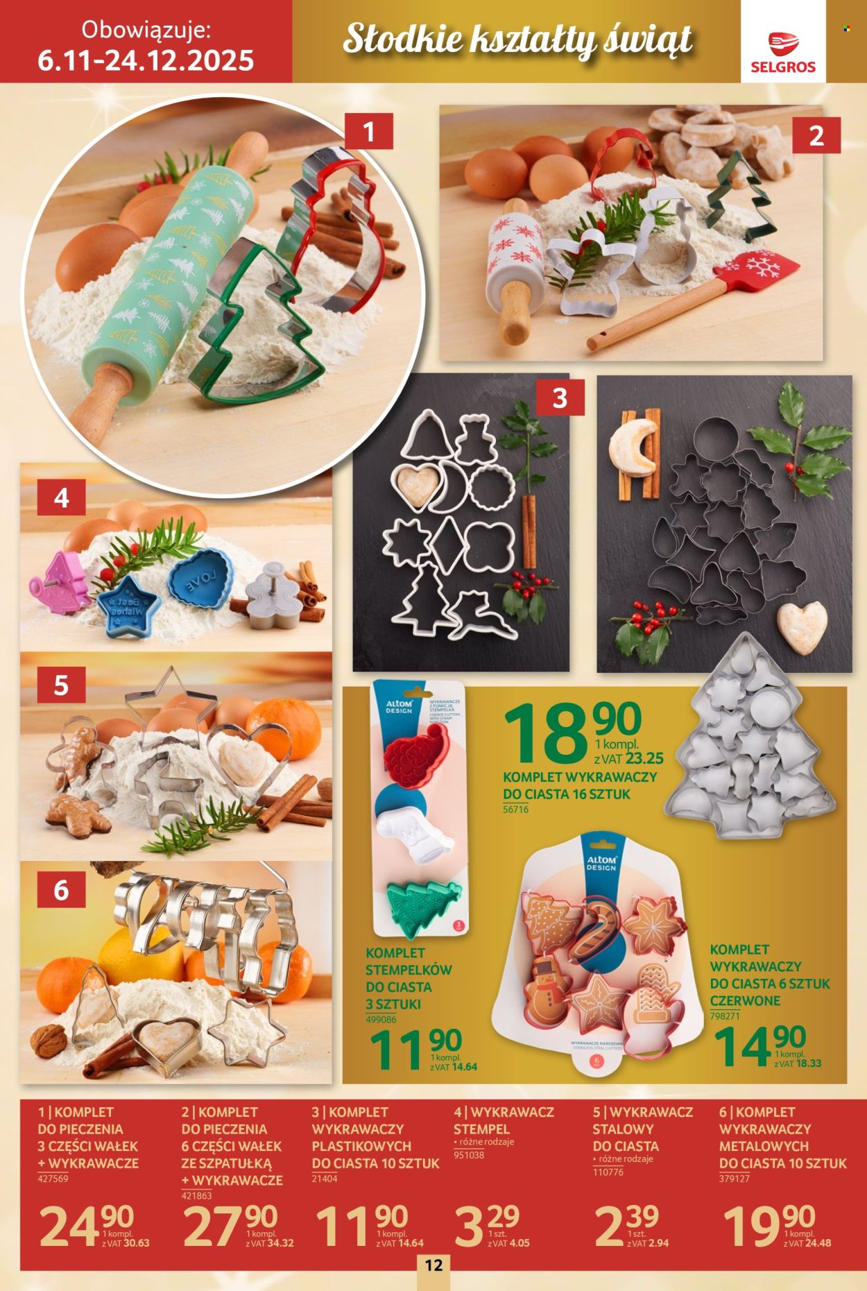 Gazetka Selgros - 6.11.2025 - 24.12.2025. Strona 12