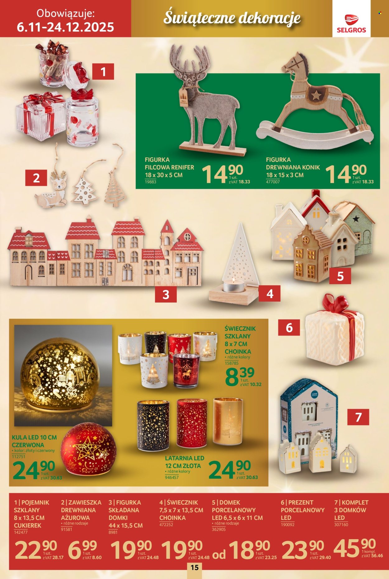 Gazetka Selgros - 6.11.2025 - 24.12.2025. Strona 15