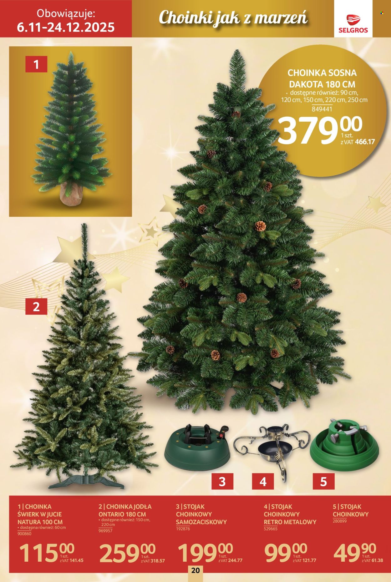 Gazetka Selgros - 6.11.2025 - 24.12.2025. Strona 20