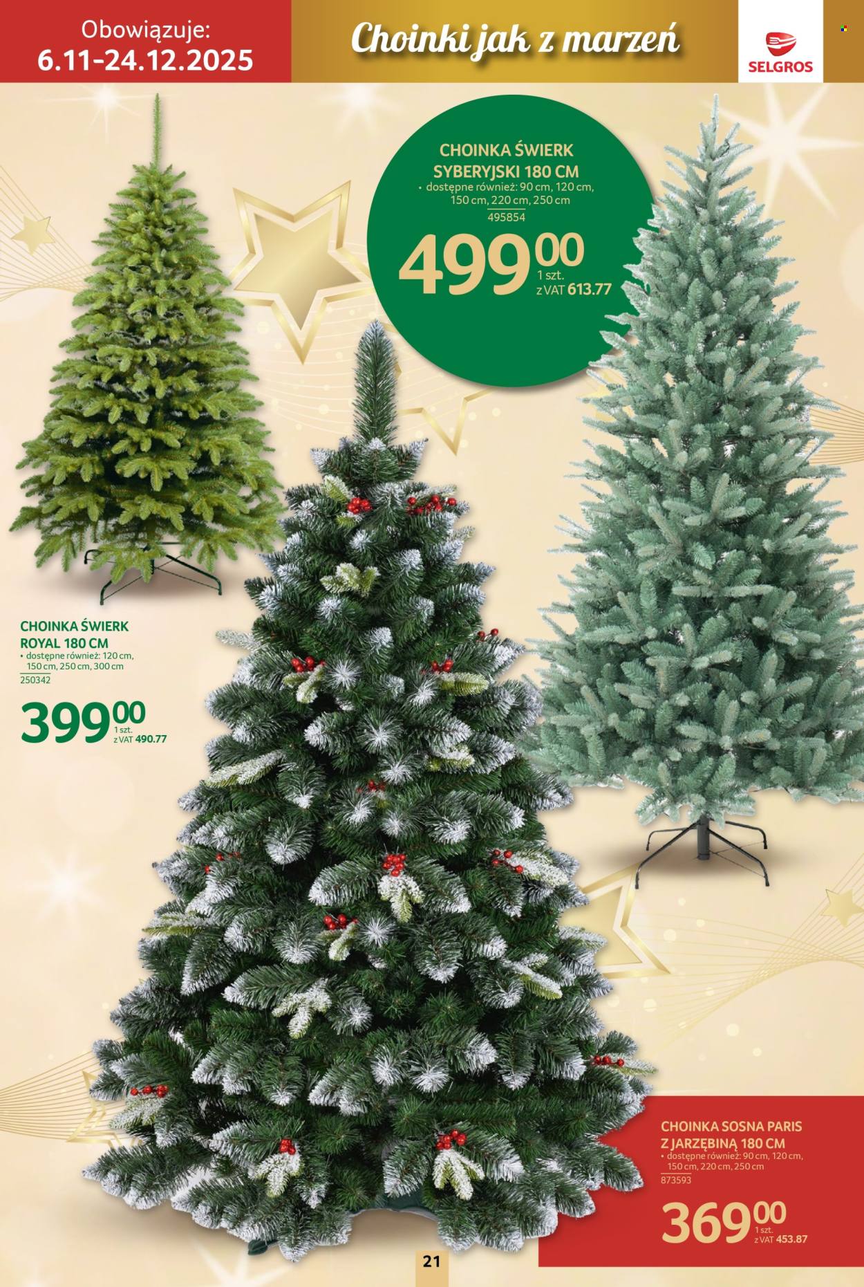 Gazetka Selgros - 6.11.2025 - 24.12.2025. Strona 21