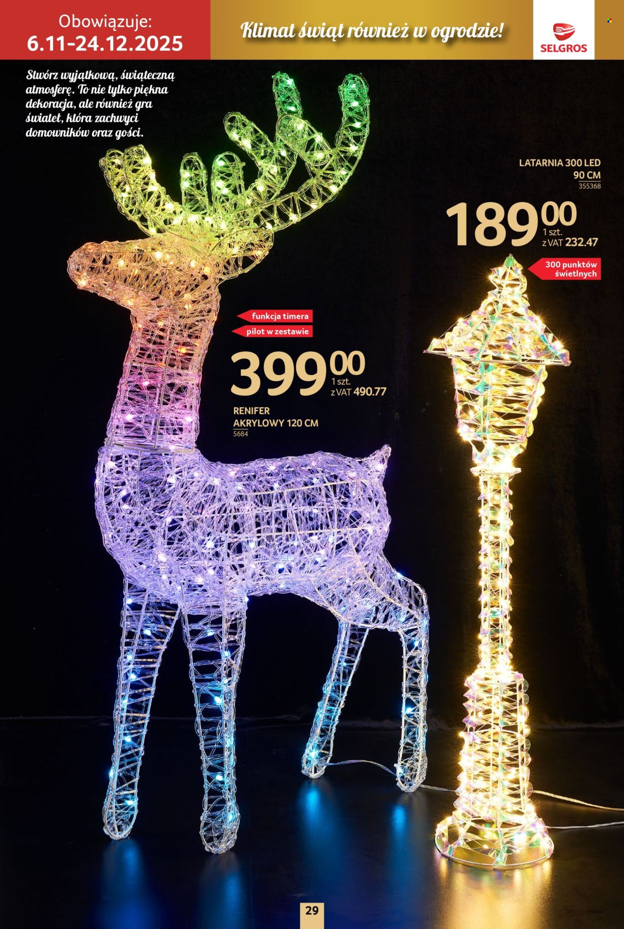 Gazetka Selgros - 6.11.2025 - 24.12.2025. Strona 29