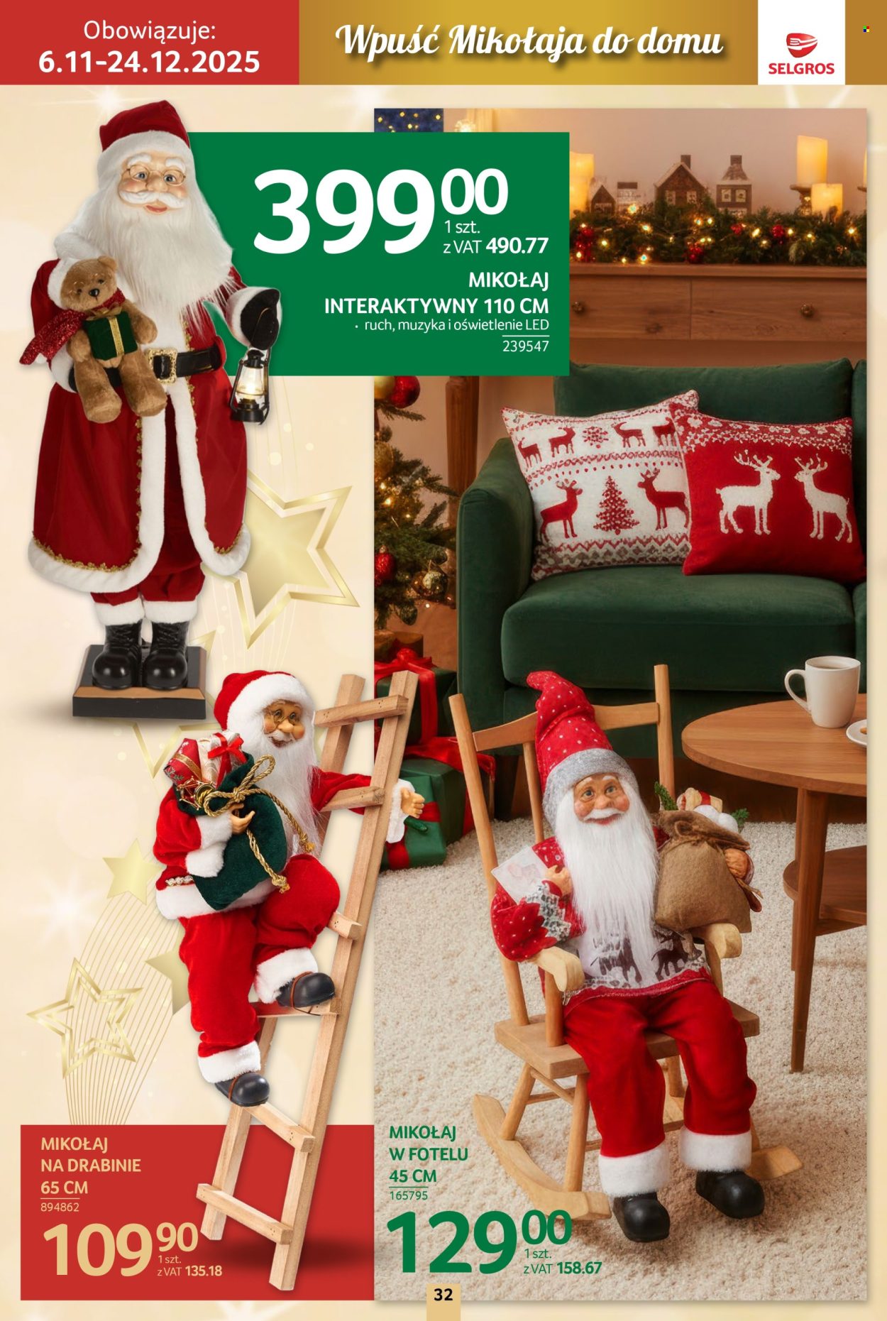 Gazetka Selgros - 6.11.2025 - 24.12.2025. Strona 32