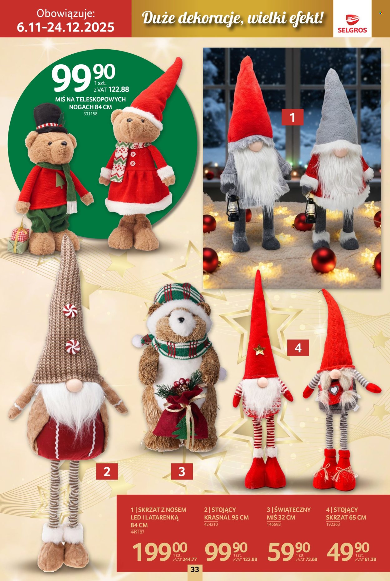 Gazetka Selgros - 6.11.2025 - 24.12.2025. Strona 33