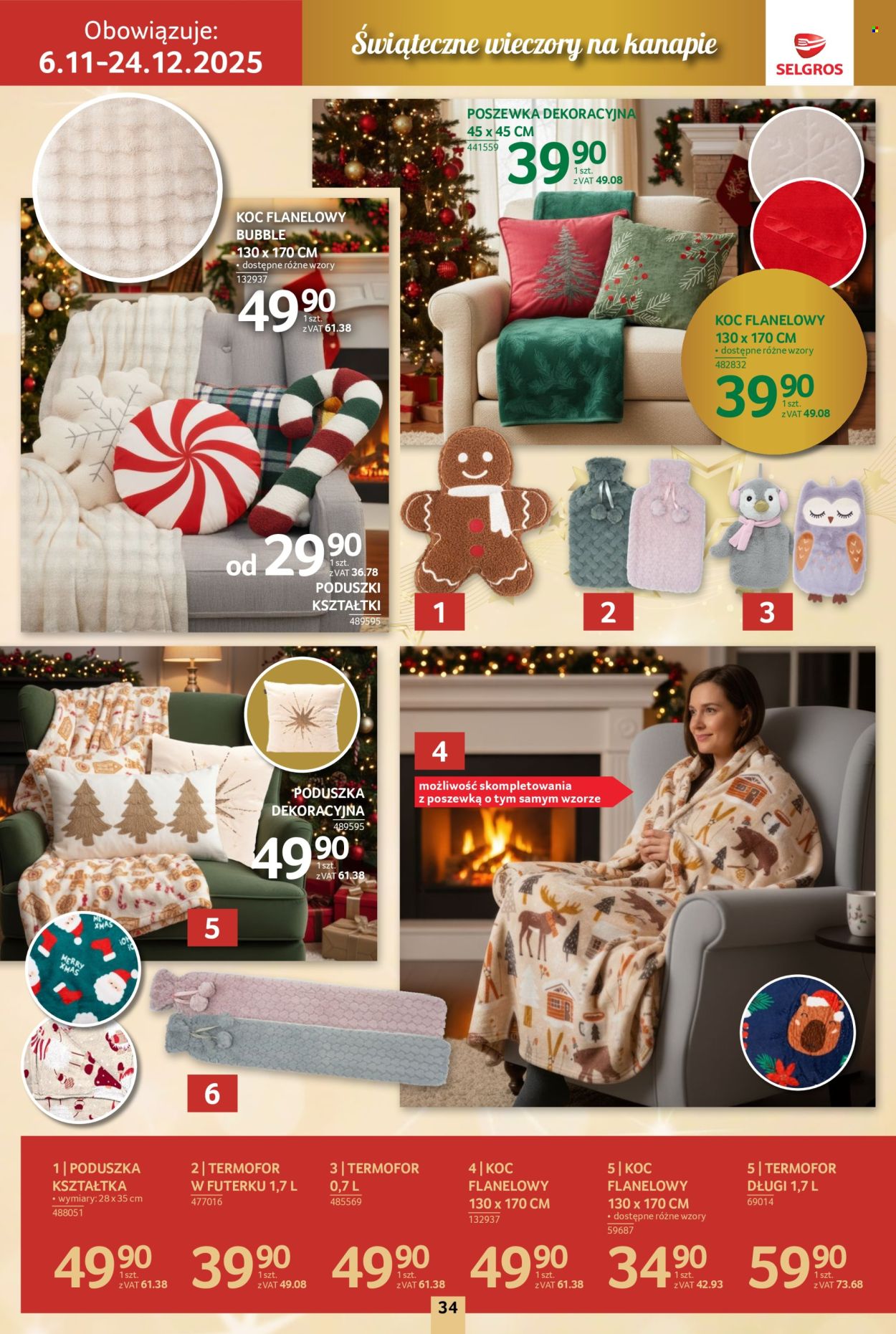 Gazetka Selgros - 6.11.2025 - 24.12.2025. Strona 34