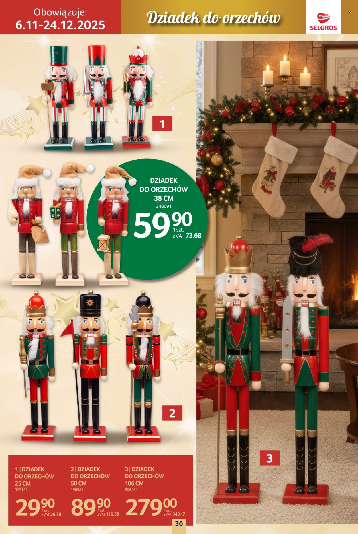 Gazetka Selgros - 6.11.2025 - 24.12.2025. Strona 36