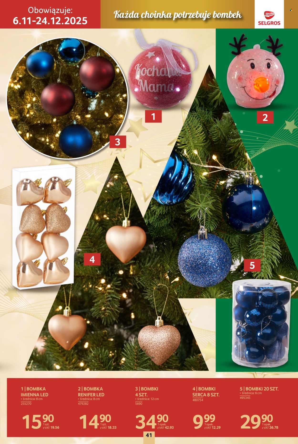 Gazetka Selgros - 6.11.2025 - 24.12.2025. Strona 41