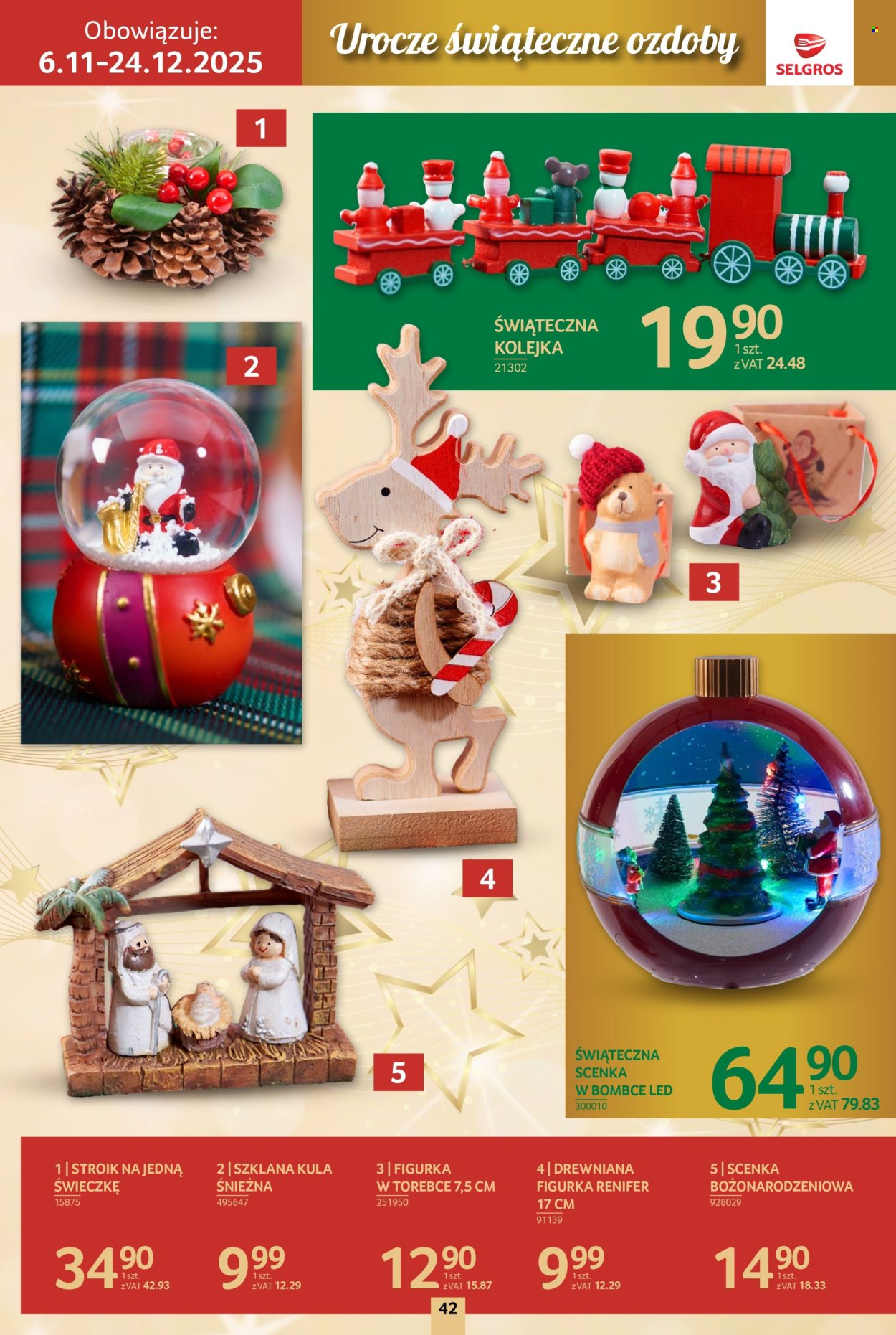 Gazetka Selgros - 6.11.2025 - 24.12.2025. Strona 42