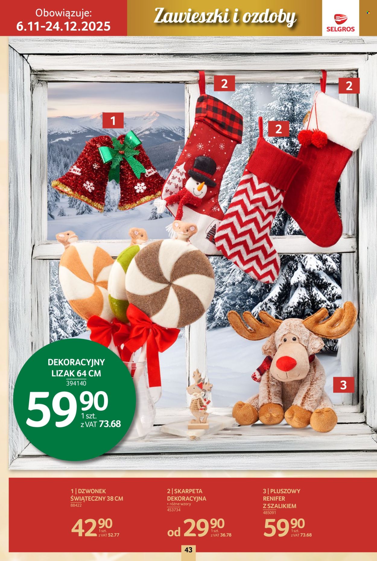 Gazetka Selgros - 6.11.2025 - 24.12.2025. Strona 43