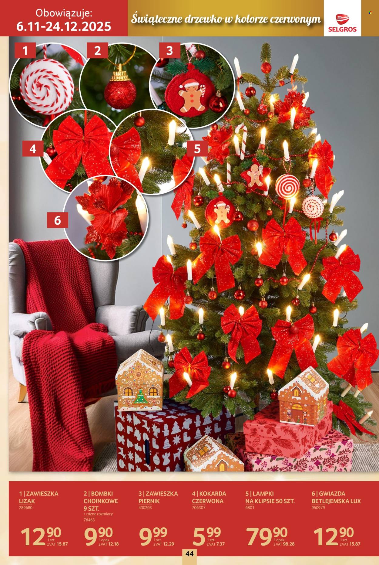 Gazetka Selgros - 6.11.2025 - 24.12.2025. Strona 44