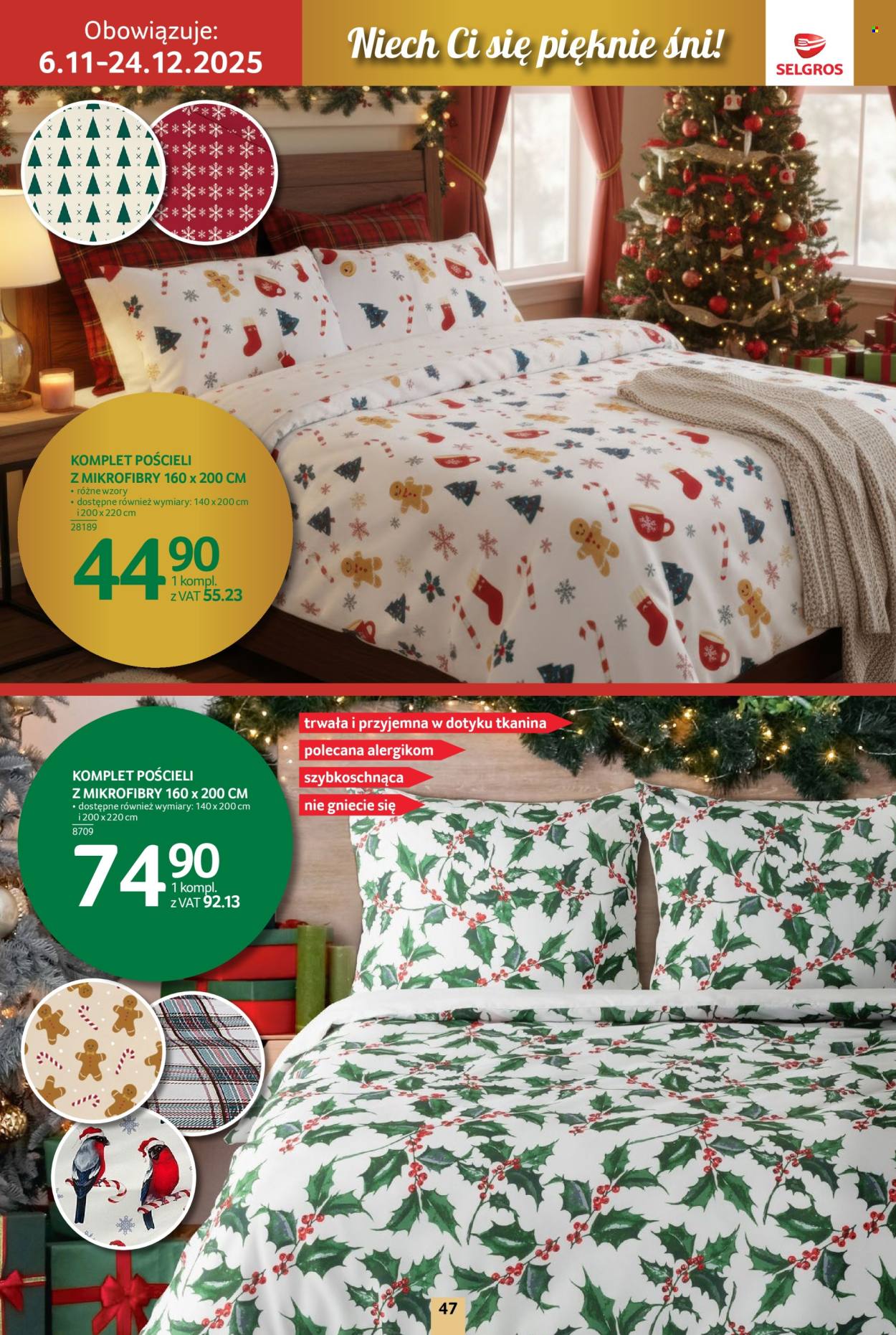 Gazetka Selgros - 6.11.2025 - 24.12.2025. Strona 47