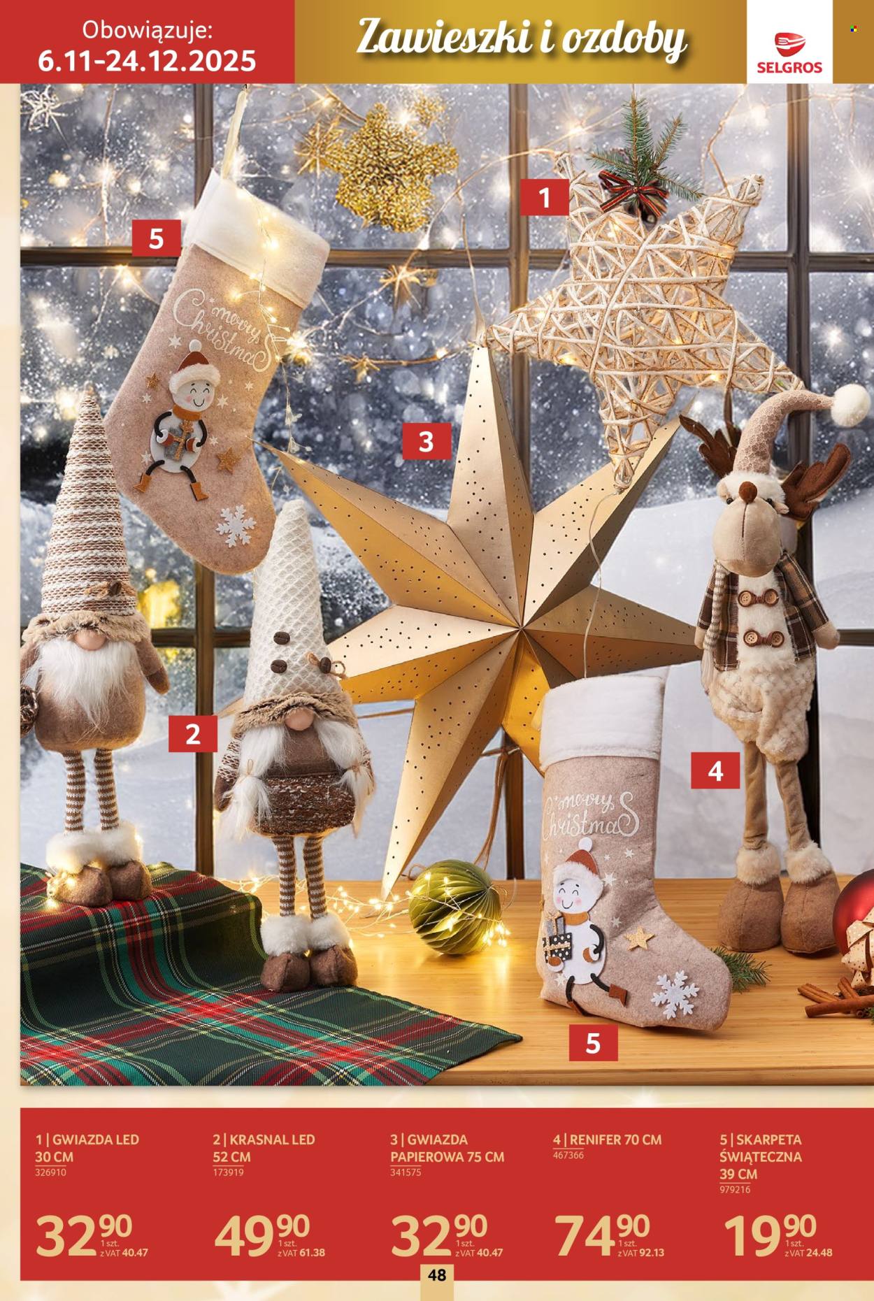 Gazetka Selgros - 6.11.2025 - 24.12.2025. Strona 48