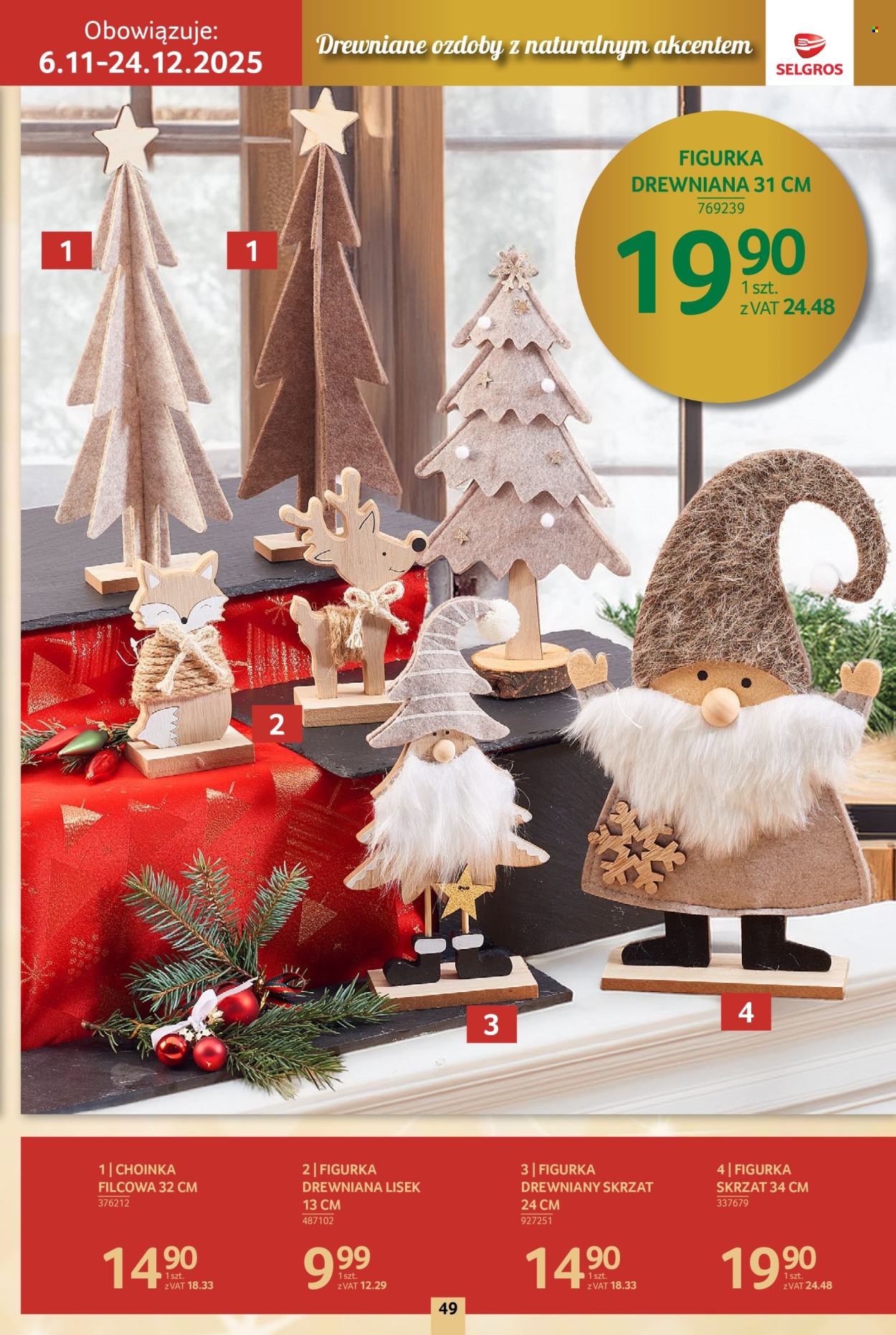 Gazetka Selgros - 6.11.2025 - 24.12.2025. Strona 49