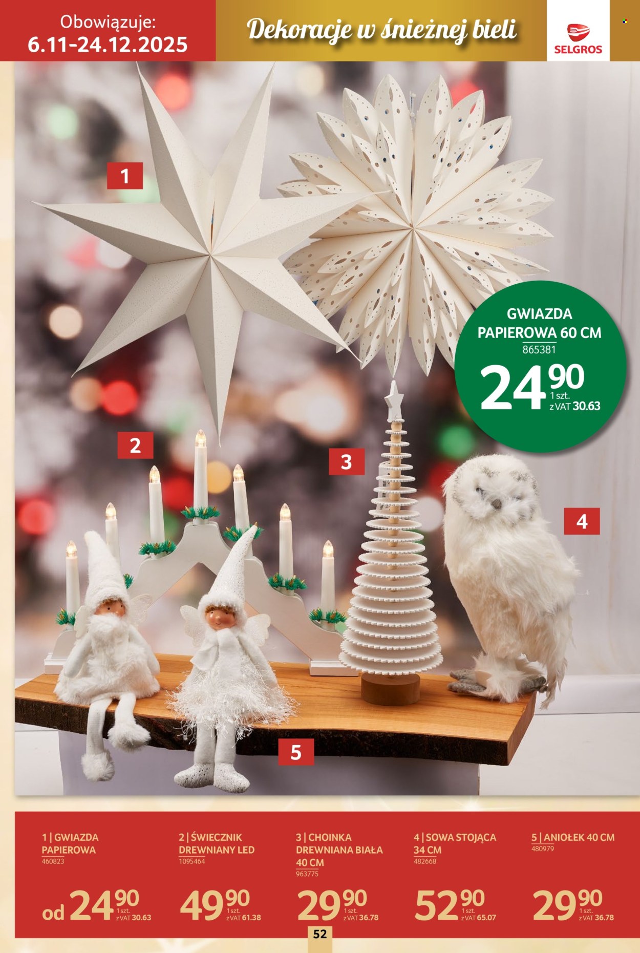 Gazetka Selgros - 6.11.2025 - 24.12.2025. Strona 52
