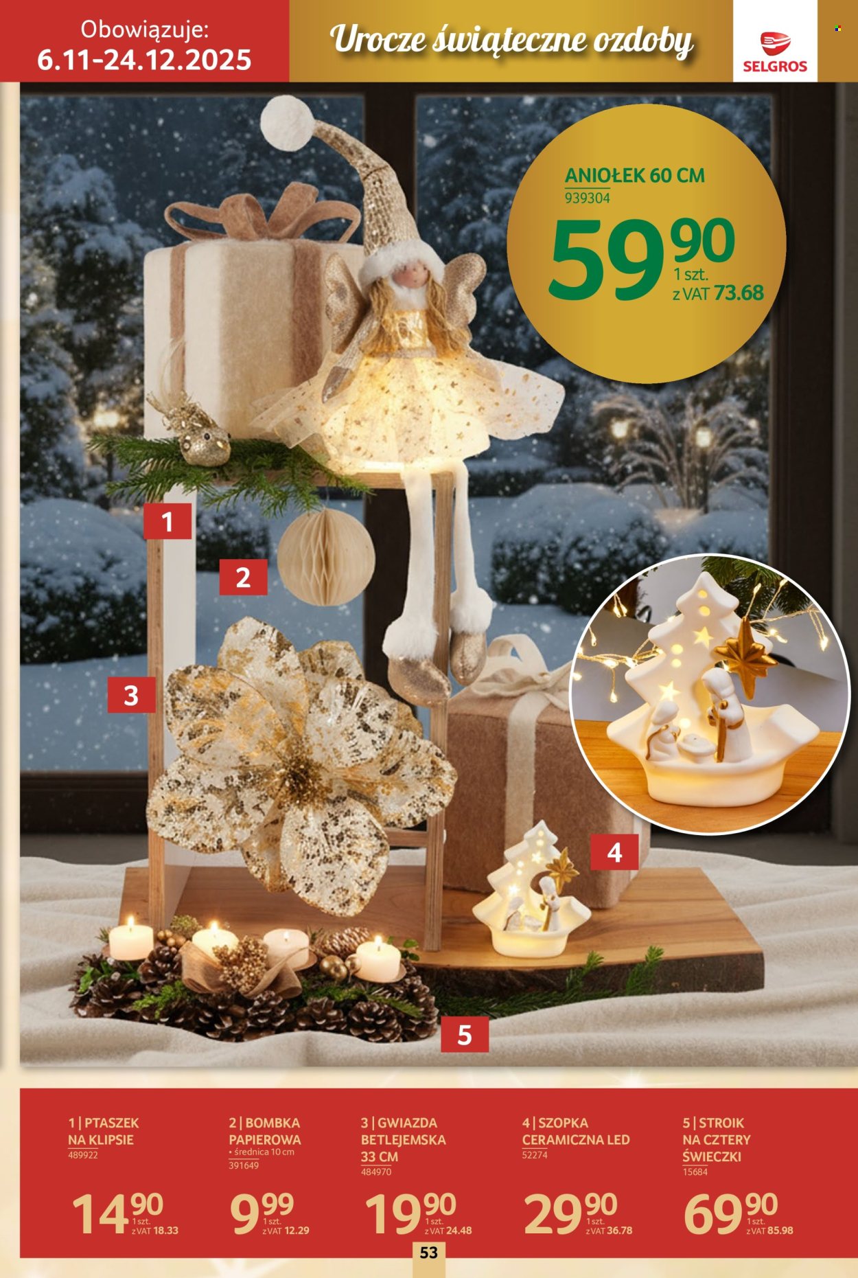 Gazetka Selgros - 6.11.2025 - 24.12.2025. Strona 53