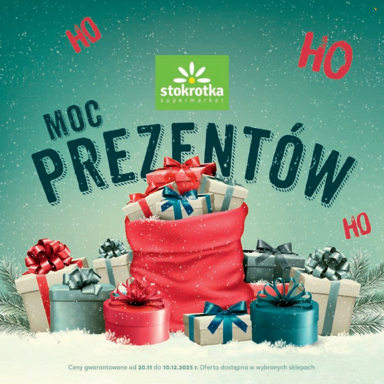 Gazetka Stokrotka Supermarket - 20.11.2025 - 10.12.2025. Strona 1