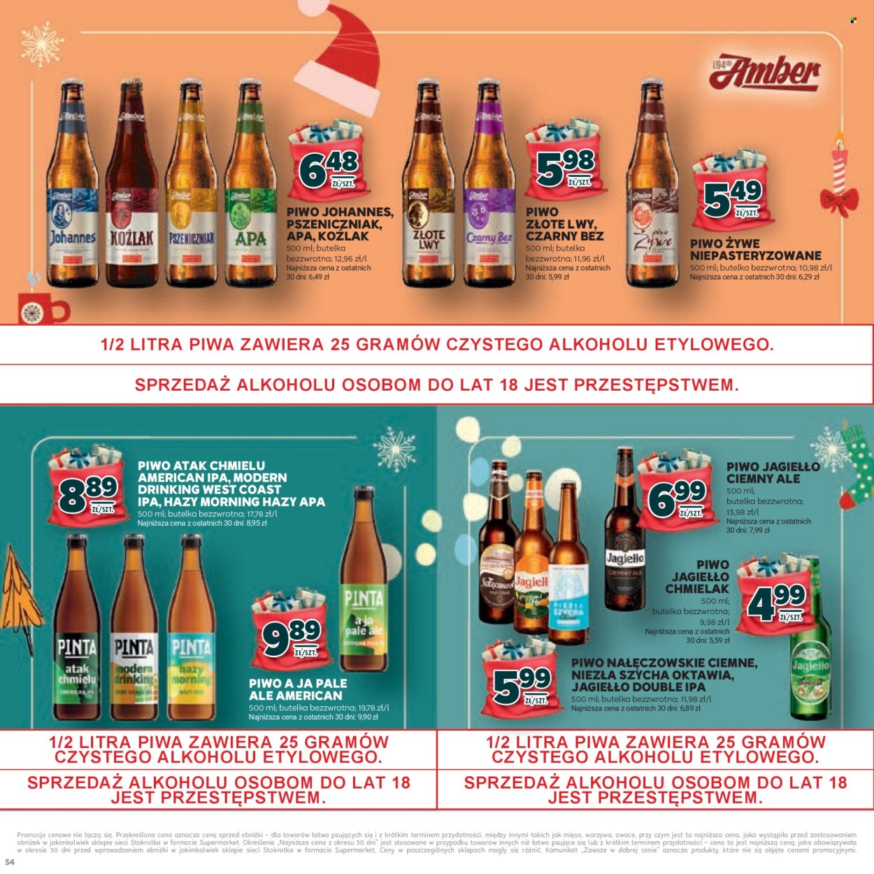 Gazetka Stokrotka Supermarket - 20.11.2025 - 10.12.2025. Strona 54