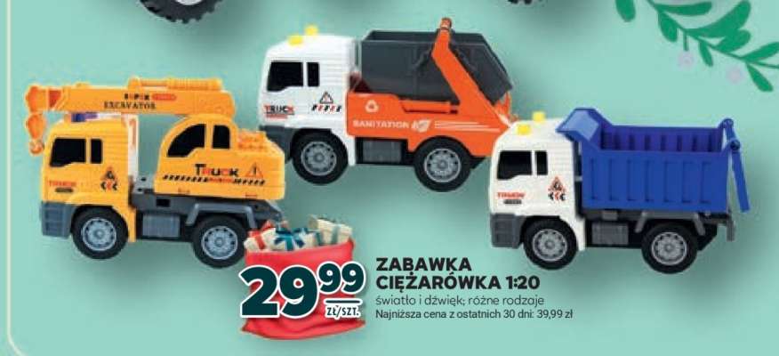 Zabawka Ciężarówka 1:20
