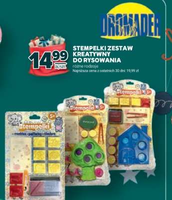 STEMPELKI ZESTAW KREATYWNY DO RYSOWANIA