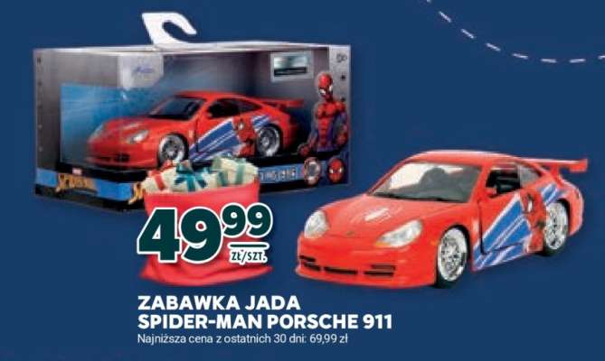 Zabawka Jada Spider-Man Porsche 911