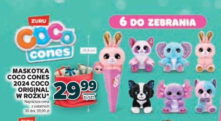 Maskotka Coco Cones 2024 Coco Original w rożku