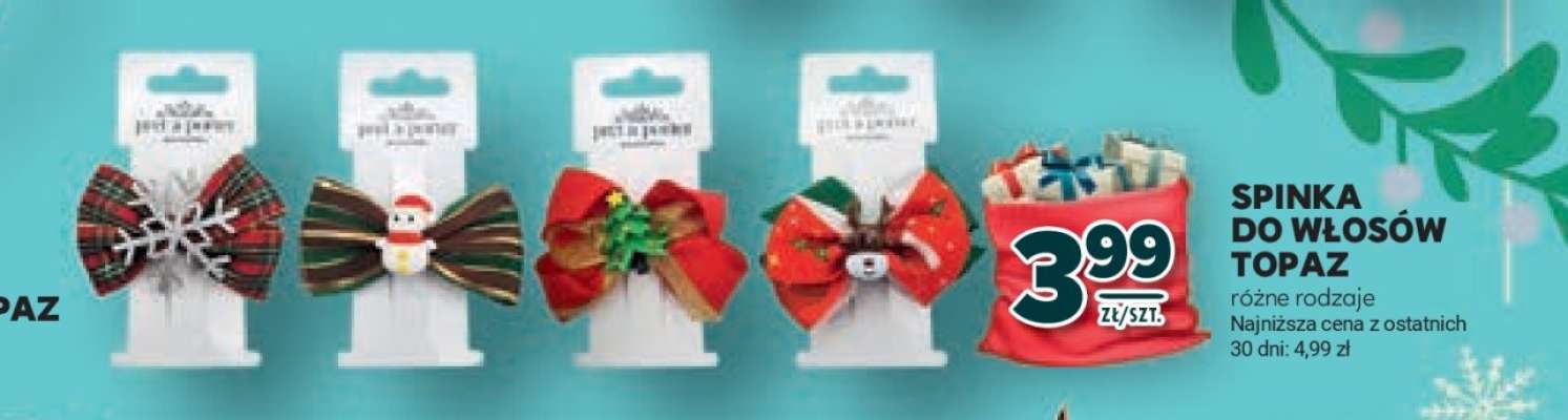 Spinka do włosów Topaz