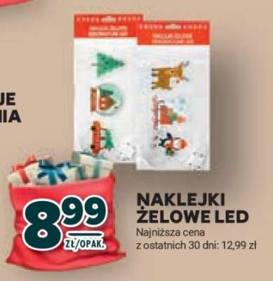 Naklejki żelowe LED