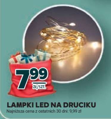 Lampki LED na druciku