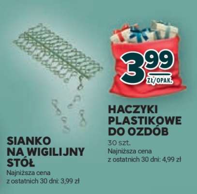 Sianko na wigilijny stół
