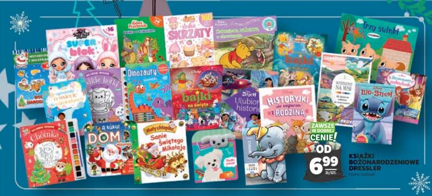 Książki Bożonarodzeniowe i Dressler