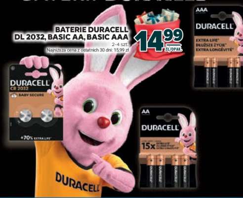 Baterie Duracell DL 2032, Basic AA, Basic AAA