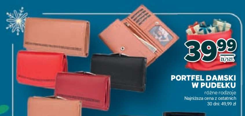 Portfel damski w pudełku