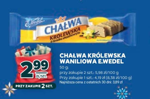 Chałwa Królewska waniliowa E. Wedel