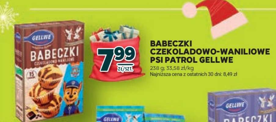 Babeczki czekoladowo-waniliowe Psi Patrol Gellwe