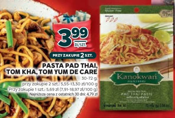 Pasta Pad Thai, Tom Kha, Tom Yum de Care