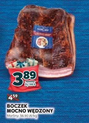 Boczek mocno wędzony