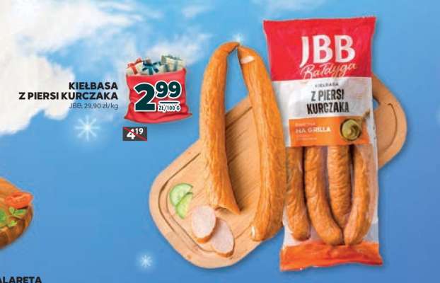 Kiełbasa z piersi kurczaka