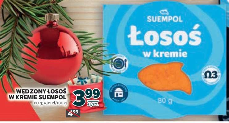 Wędzony łosoś w kremie Suempol