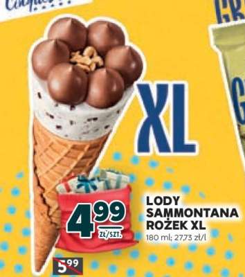 Lody Sammontana Rożek XL