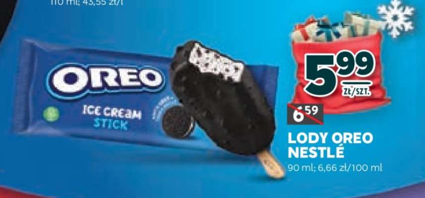 Lody Oreo Nestle