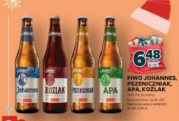 Piwo Johannes, Pszeniczniak, APA, Koźlak