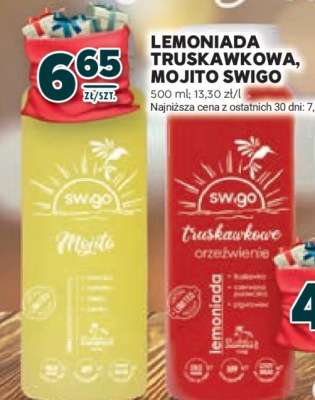 LEMONIADA TRUSKAWKOWA, MOJITO SWIGO