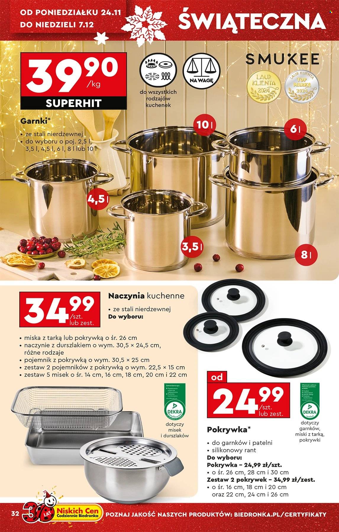 Gazetka Biedronka - 22.11.2025 - 10.12.2025. Strona 32