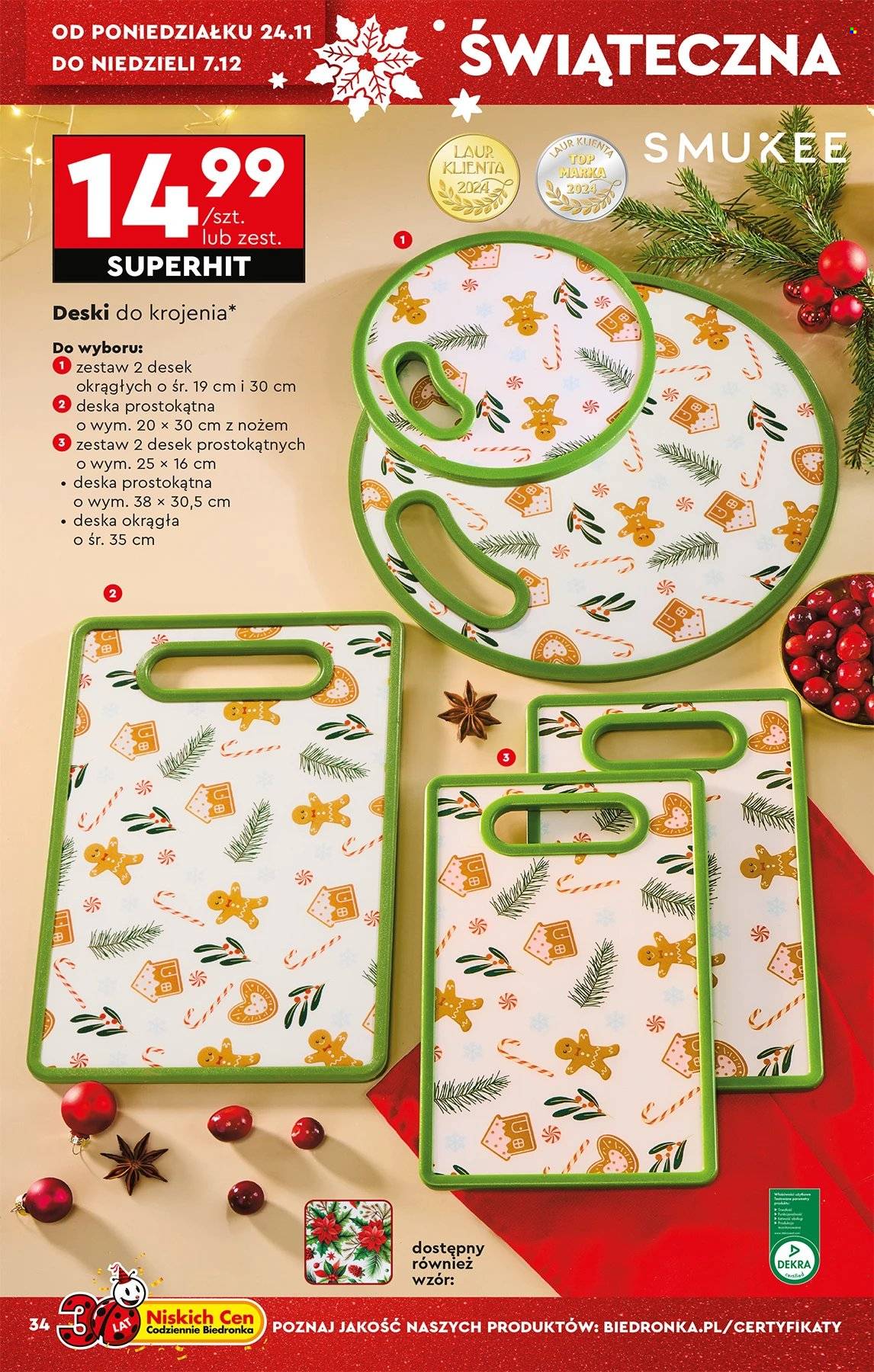 Gazetka Biedronka - 22.11.2025 - 10.12.2025. Strona 34