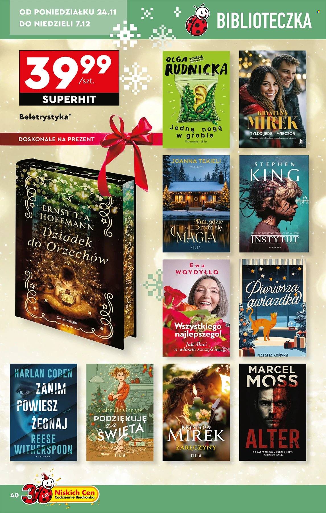 Gazetka Biedronka - 22.11.2025 - 10.12.2025. Strona 40