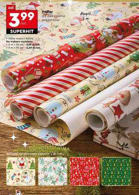 Papier do pakowania prezentów