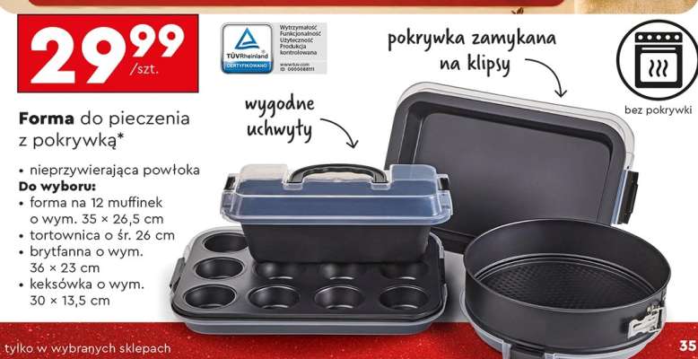 Forma do pieczenia z pokrywką