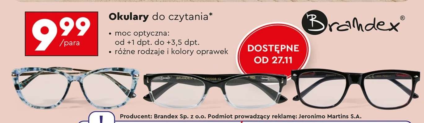 Okulary do czytania
